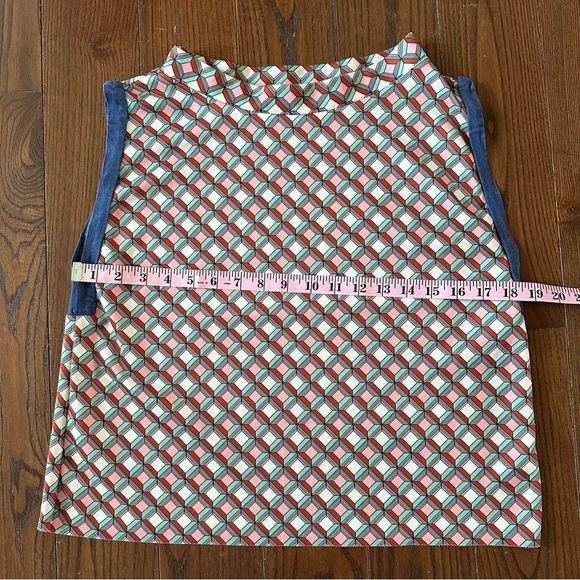 ZARA Geometric Print Sleeveless Top 70’s Retro Style
Size Medium - Picture 6 of 7